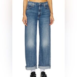 MOTHER Straight Leg Jeans in Light Blue